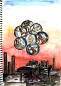 bubble city